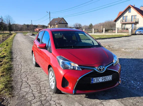 toyota yaris małopolskie Toyota Yaris cena 37900 przebieg: 155000, rok produkcji 2016 z Bochnia